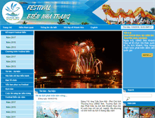 Tablet Screenshot of nhatrangfestival.vn